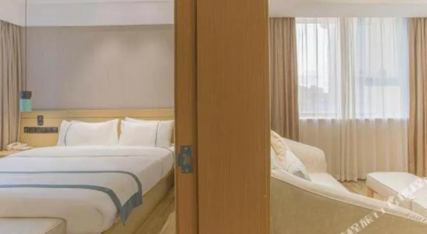 Bed in City Comfort Inn Nanning Guangxi University Xinyang Road