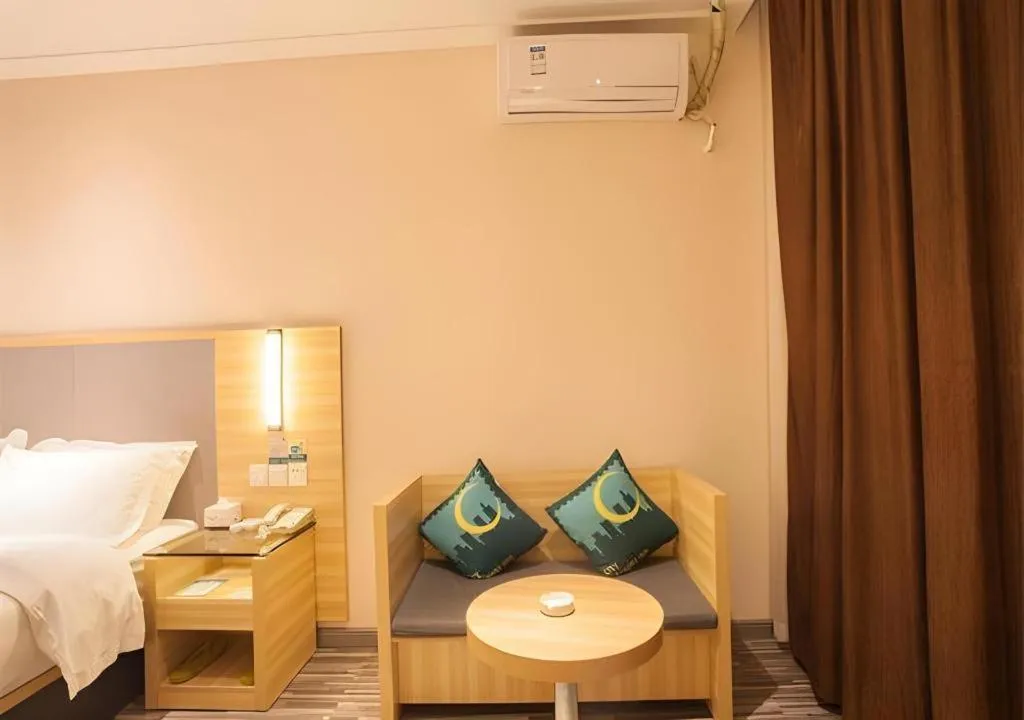 Bed in City Comfort Inn Nanning Chaoyang Parkson Pedestrian Street