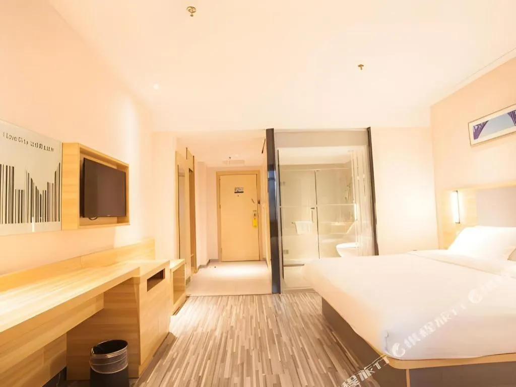 Bed in City Comfort Inn Nanning Chaoyang Parkson Pedestrian Street