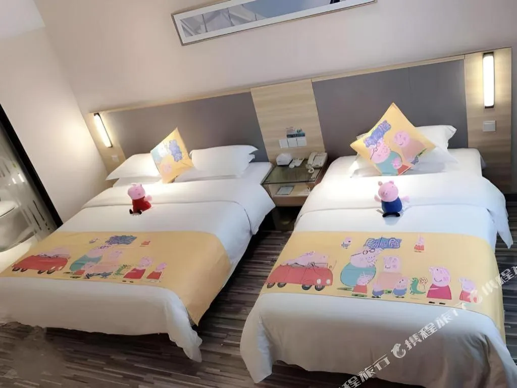 Bed in City Comfort Inn Nanning Chaoyang Parkson Pedestrian Street