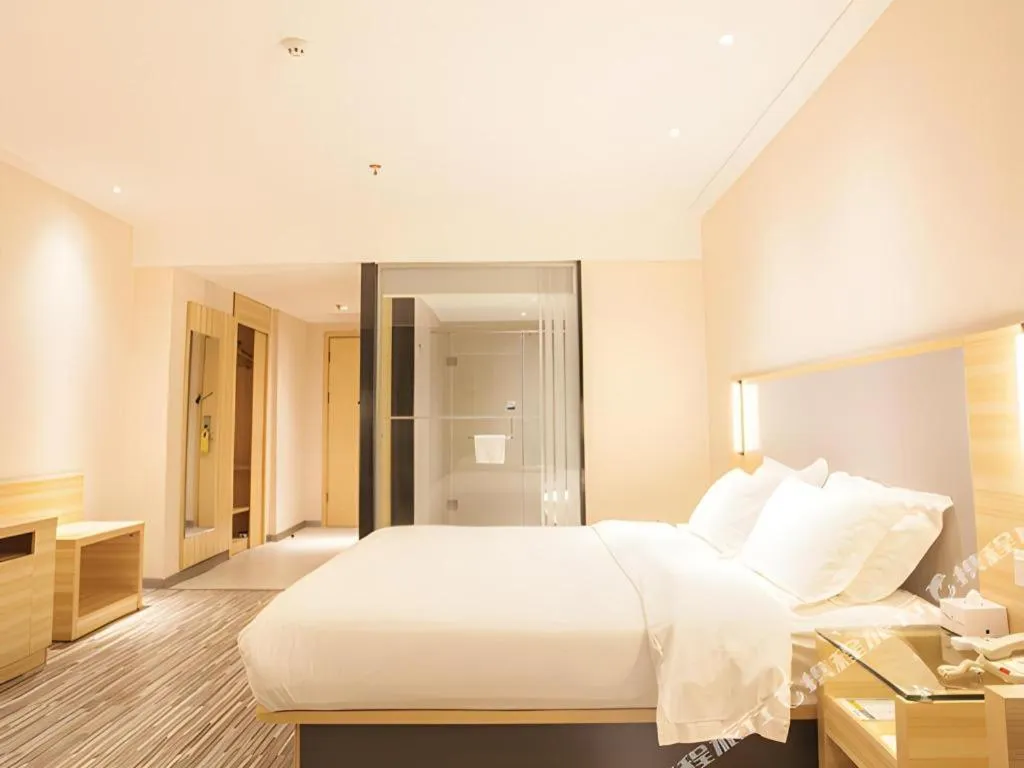 Bed in City Comfort Inn Nanning Chaoyang Parkson Pedestrian Street