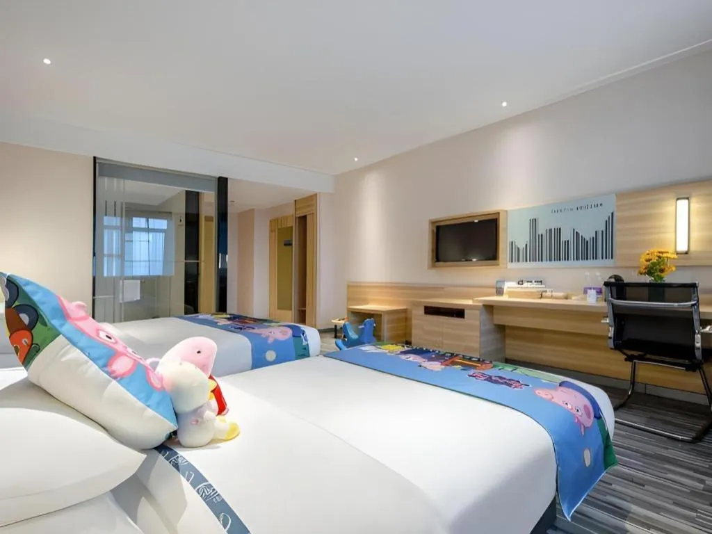 Bed in City Comfort Inn Nanning Chaoyang Parkson Pedestrian Street