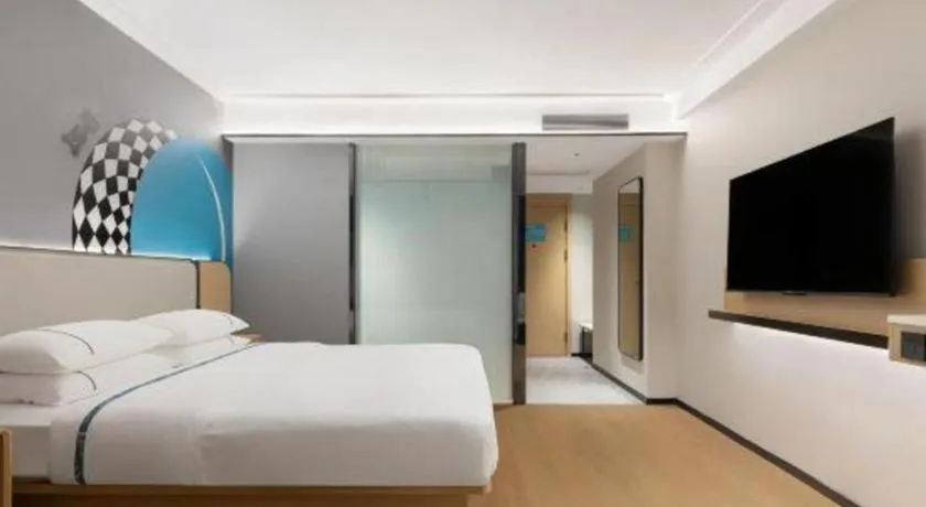 Bed in City Comfort Inn Nanning Chaoyang Parkson Pedestrian Street