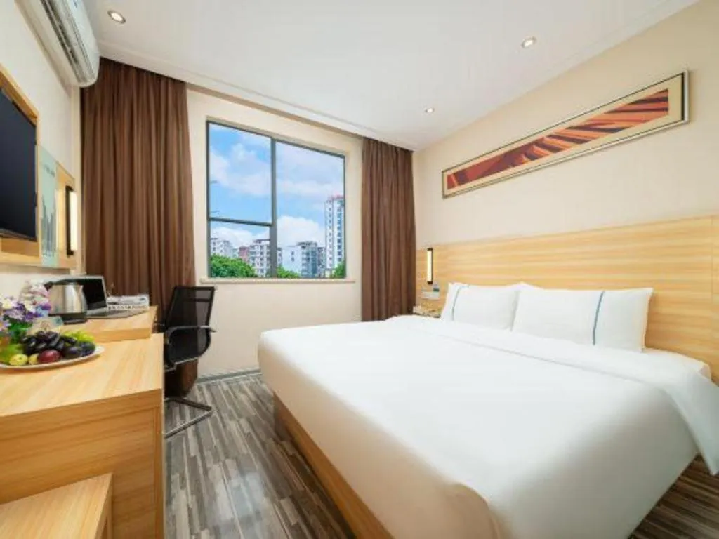 Bed in City Comfort Inn Nanning Wuyi Fude