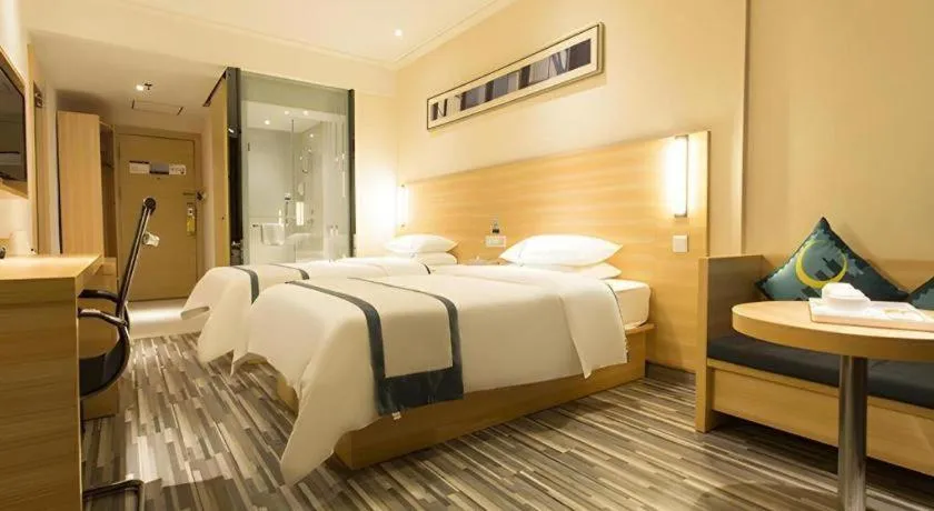 Bed in City Comfort Inn Nanning Wuyi Fude