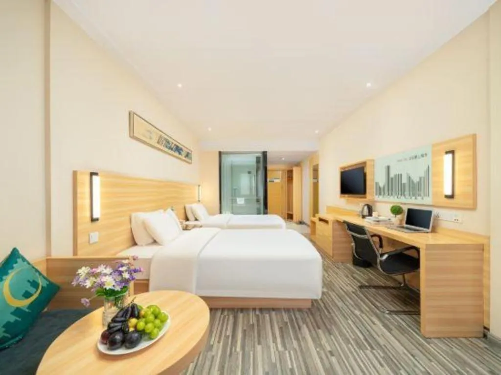 Bed in City Comfort Inn Nanning Wuyi Fude