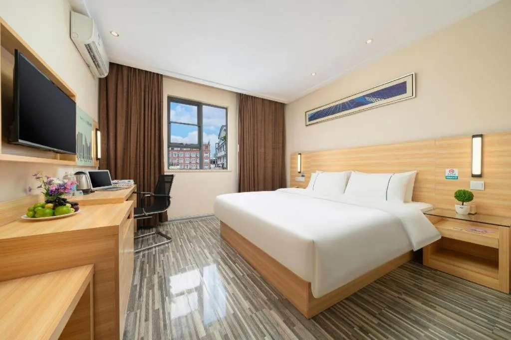 Bed in City Comfort Inn Nanning Wuyi Fude