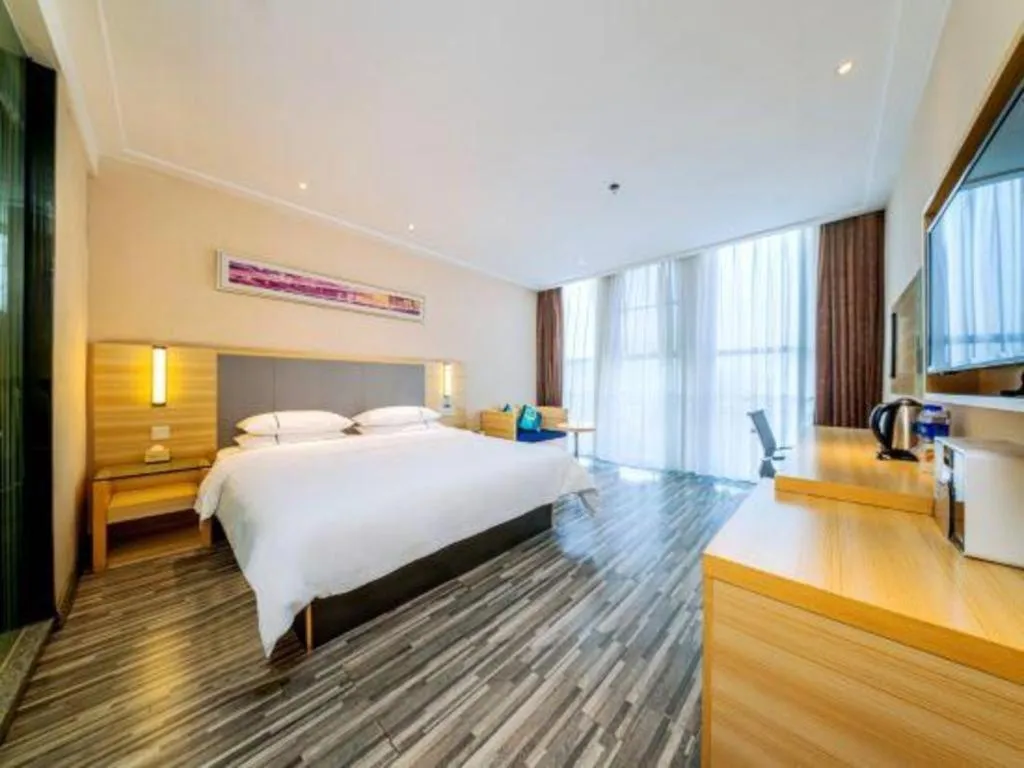 Bed in City Comfort Inn Guilin Quanzhou Zhongxin Square