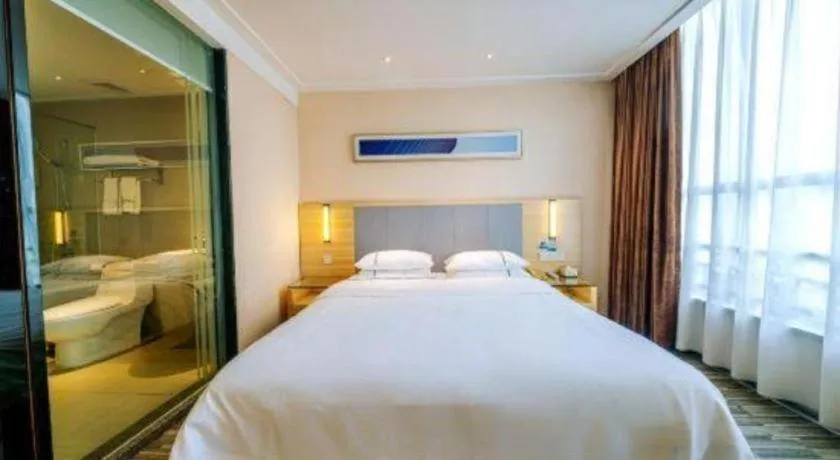 Bed in City Comfort Inn Guilin Quanzhou Zhongxin Square