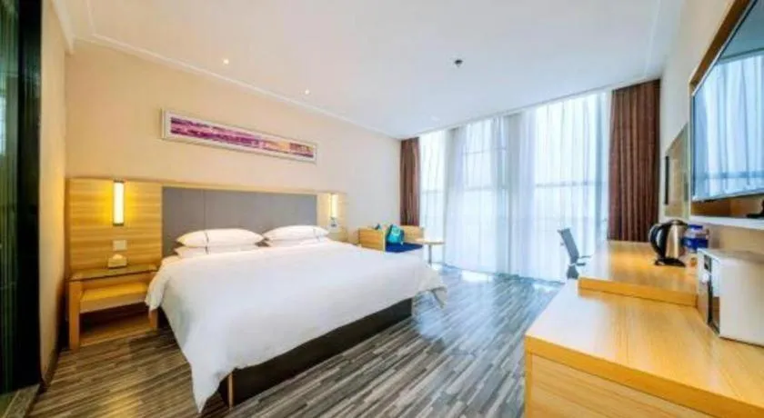 Bed in City Comfort Inn Guilin Quanzhou Zhongxin Square
