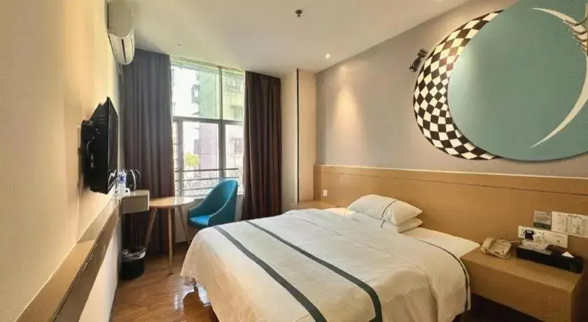 Bed in City Comfort Inn Zhuhai Qinglv Middle Road Riyuebei Grand Theater Bed in City Comfort Inn Zhuhai Qinglv Middle Road Riyuebei Grand Theater