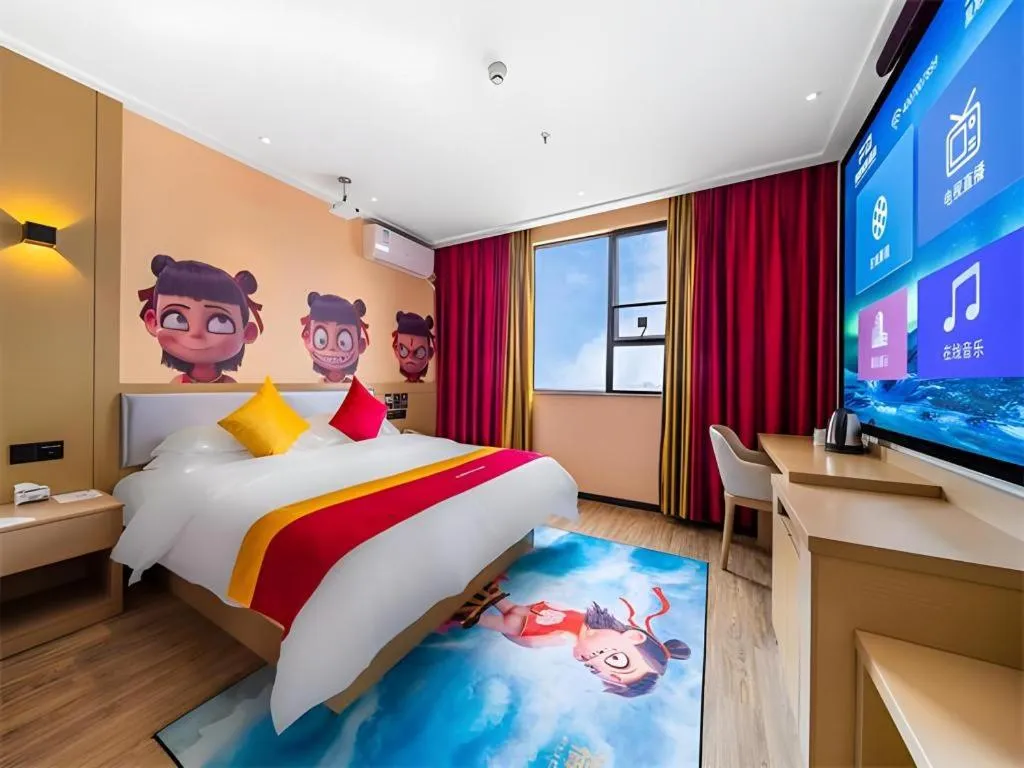 Bed in City Comfort Inn Yulin Yufu Road Industrial Products Market