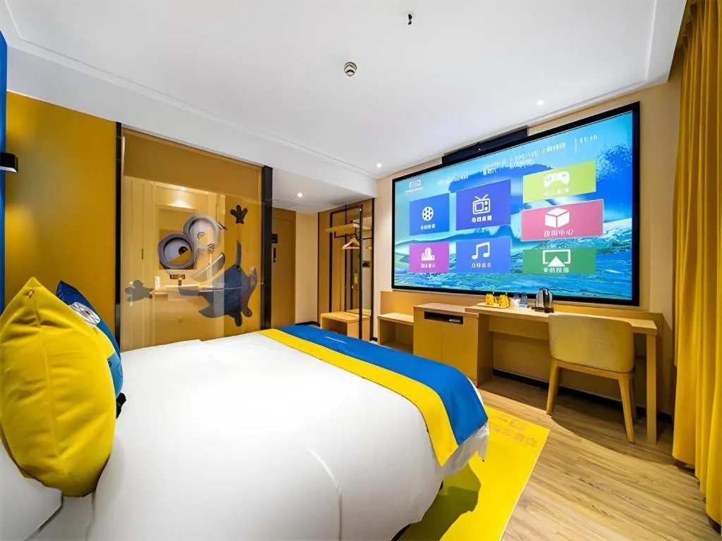 Bed in City Comfort Inn Yulin Yufu Road Industrial Products Market