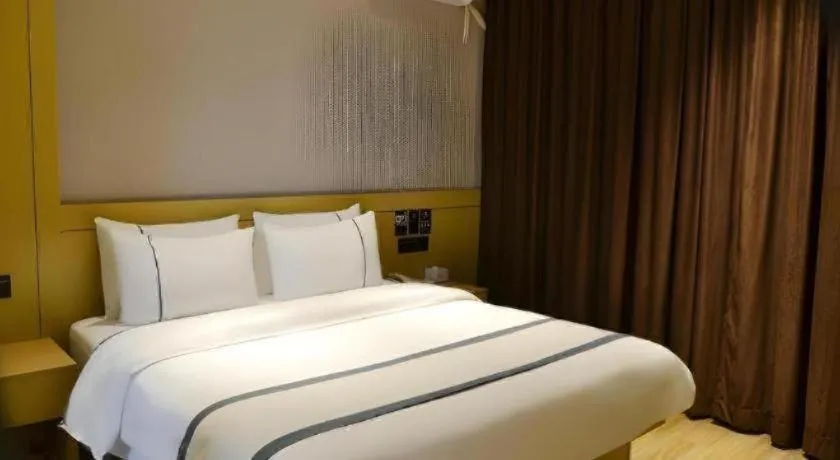 Bed in City Comfort Inn Yulin Yufu Road Industrial Products Market