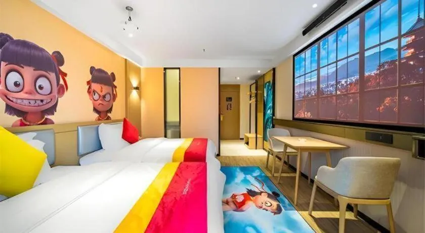 Bed in City Comfort Inn Yulin Yufu Road Industrial Products Market