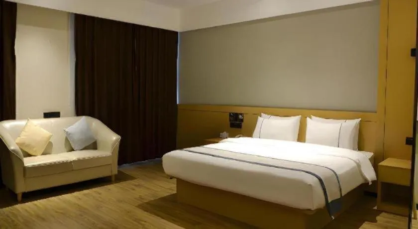 Bed in City Comfort Inn Yulin Yufu Road Industrial Products Market