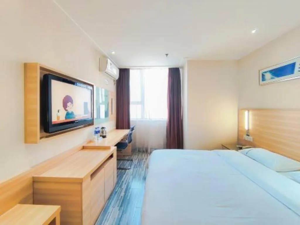 Bed in City Comfort Inn Chongqing Yuzhong District Daping Hospital