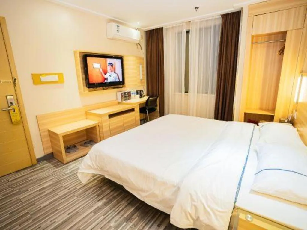 Bed in City Comfort Inn Chongqing Yuzhong District Daping Hospital