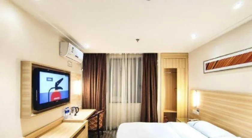 Bed in City Comfort Inn Chongqing Yuzhong District Daping Hospital