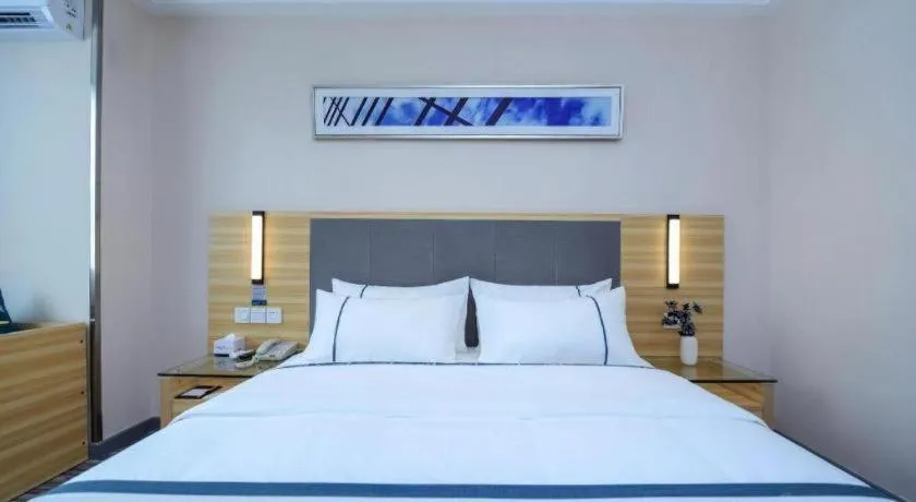 Bed in City Comfort Inn Chongqing Yuzhong District Daping Hospital