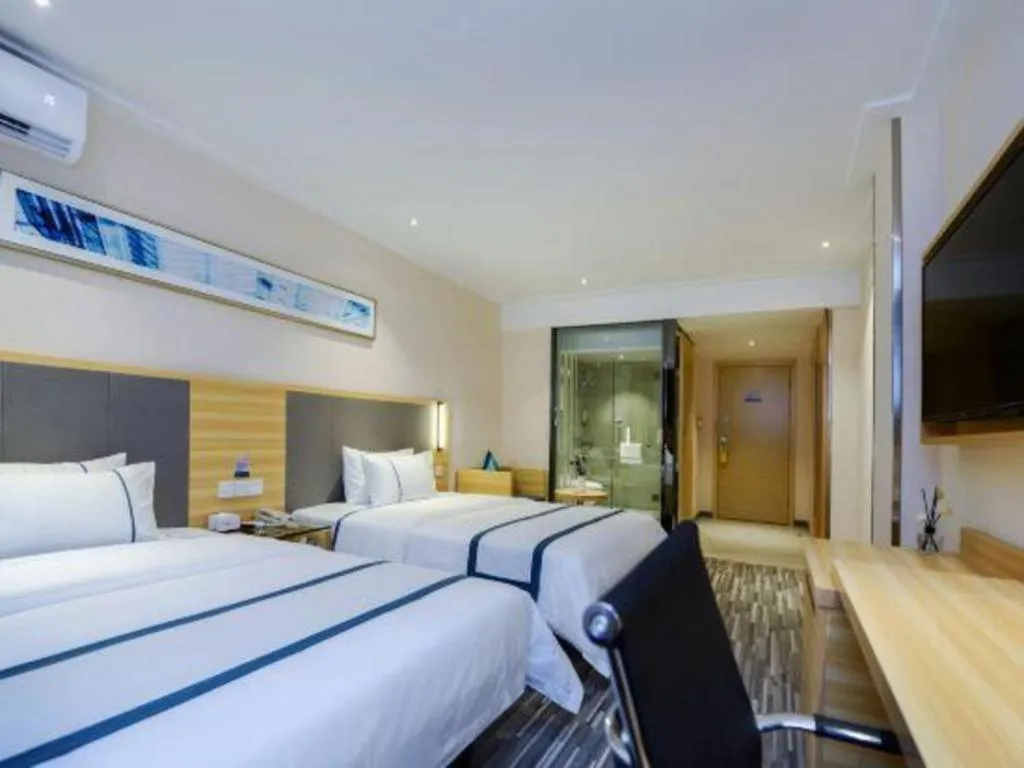 Bed in City Comfort Inn Chongqing Yuzhong District Daping Hospital