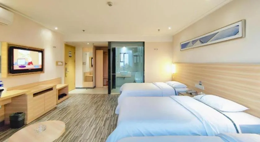 Bed in City Comfort Inn Chongqing Yuzhong District Daping Hospital