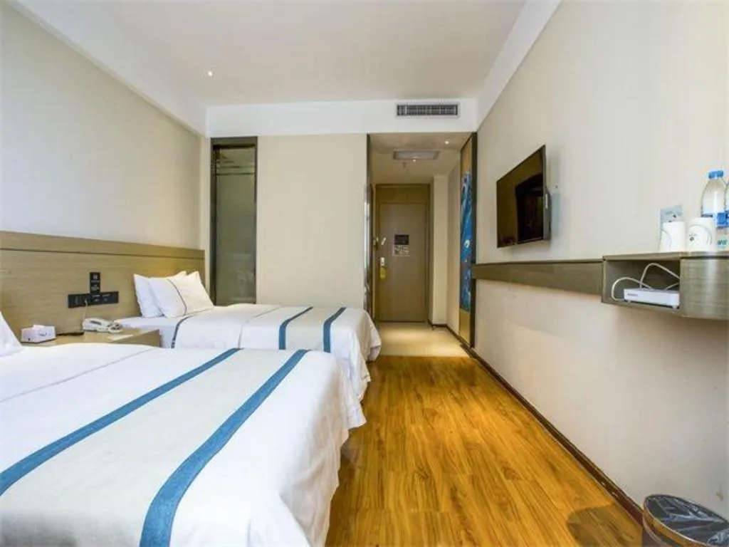 Bed in City Comfort Inn Xianning Tongshan Education Bureau