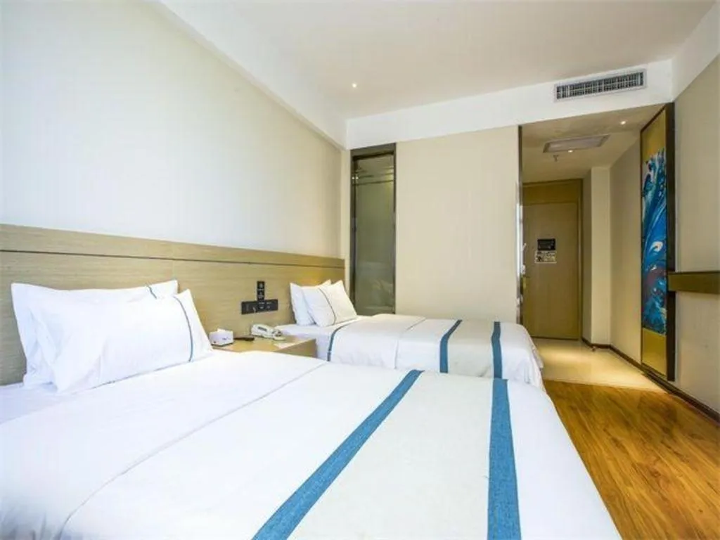 Bed in City Comfort Inn Xianning Tongshan Education Bureau