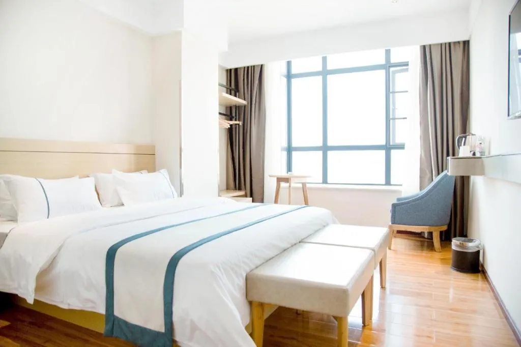 Bed in City Comfort Inn Xianning Tongshan Education Bureau