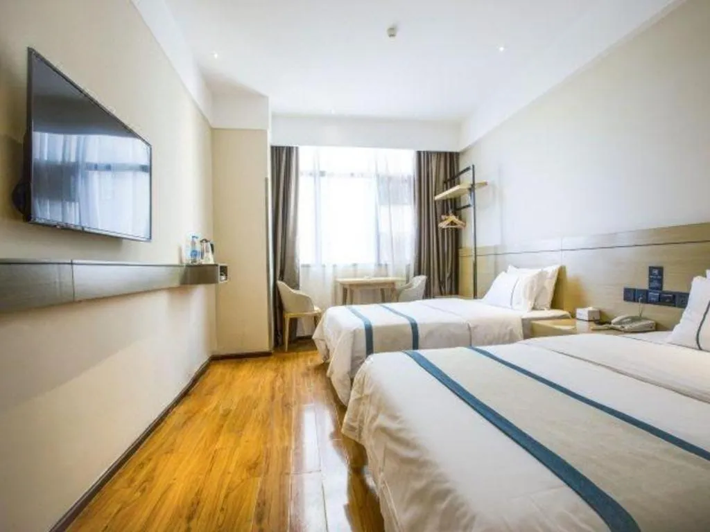 Bed in City Comfort Inn Xianning Tongshan Education Bureau