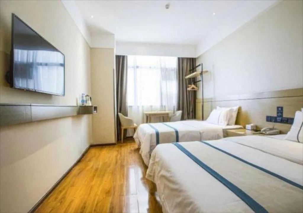 Bed in City Comfort Inn Xianning Tongshan Education Bureau