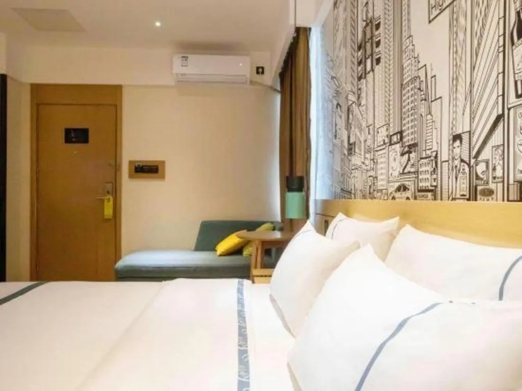 Bed in City Comfort Inn Beiliu Yongfeng Plaza Chengnan Bus Station