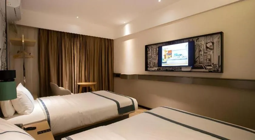 Bed in City Comfort Inn Beiliu Yongfeng Plaza Chengnan Bus Station