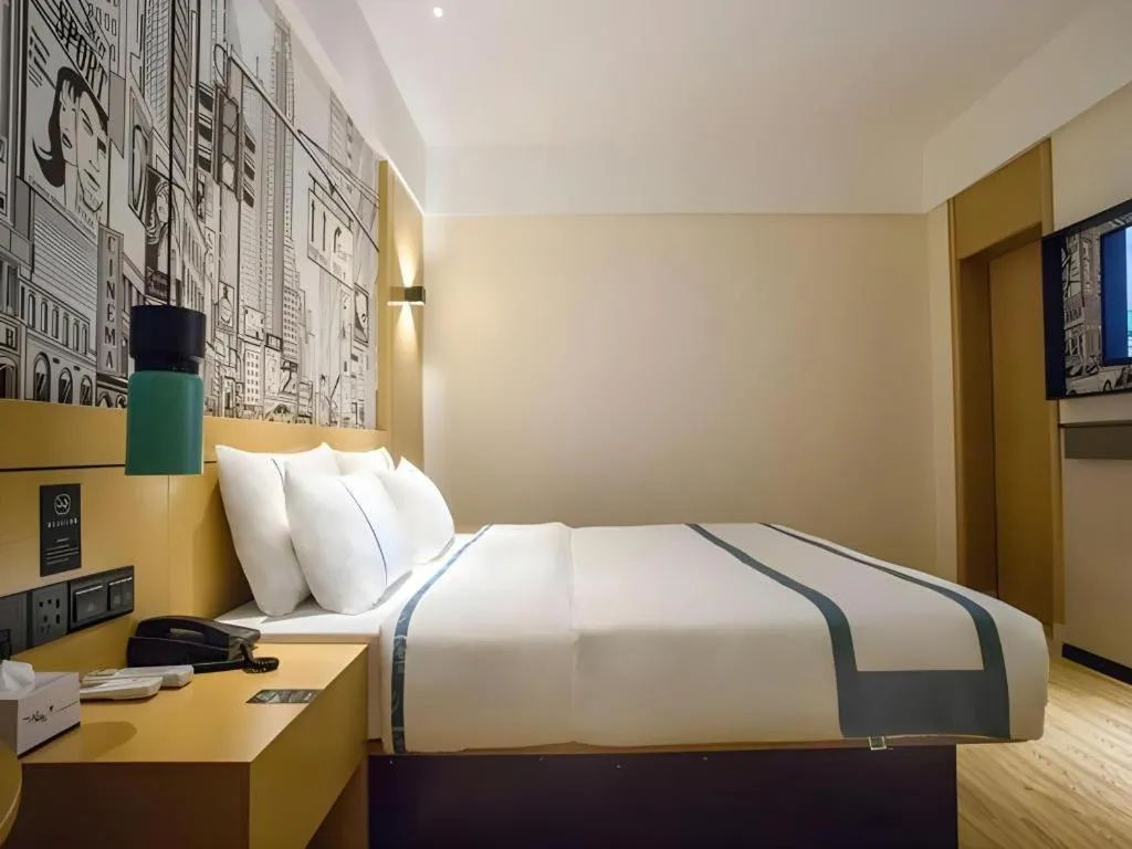 Bed in City Comfort Inn Beiliu Yongfeng Plaza Chengnan Bus Station