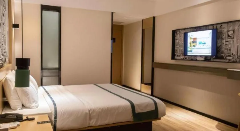 Bed in City Comfort Inn Beiliu Yongfeng Plaza Chengnan Bus Station