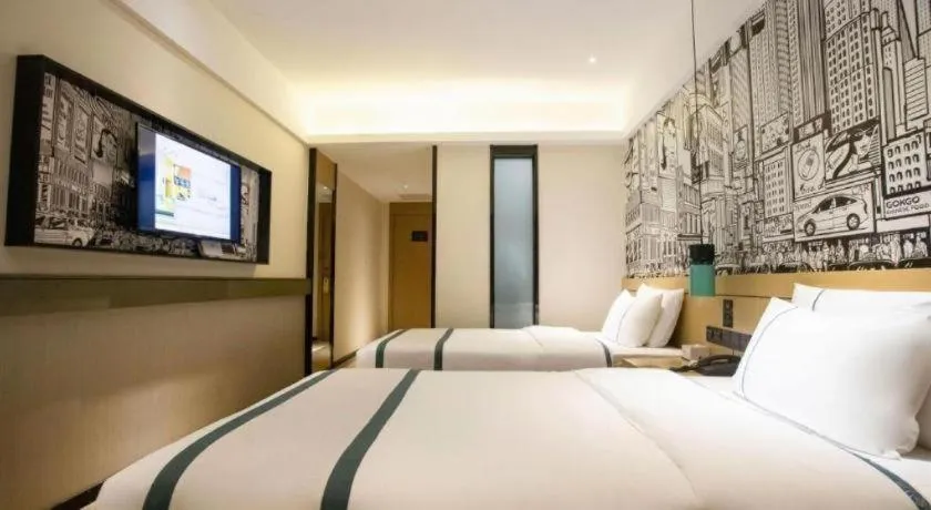 Bed in City Comfort Inn Beiliu Yongfeng Plaza Chengnan Bus Station