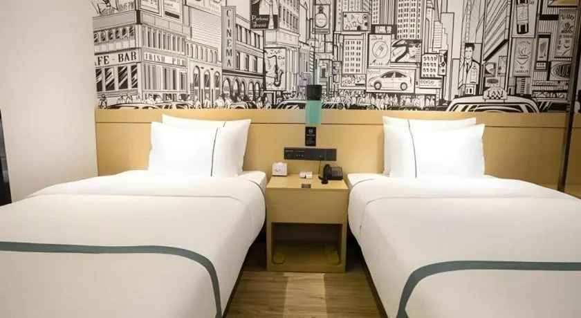 Bed in City Comfort Inn Beiliu Yongfeng Plaza Chengnan Bus Station