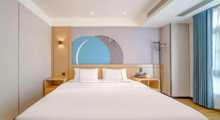 Bed in City Comfort Inn Zhanjiang Xuwen Port Wharf Passenger Station
