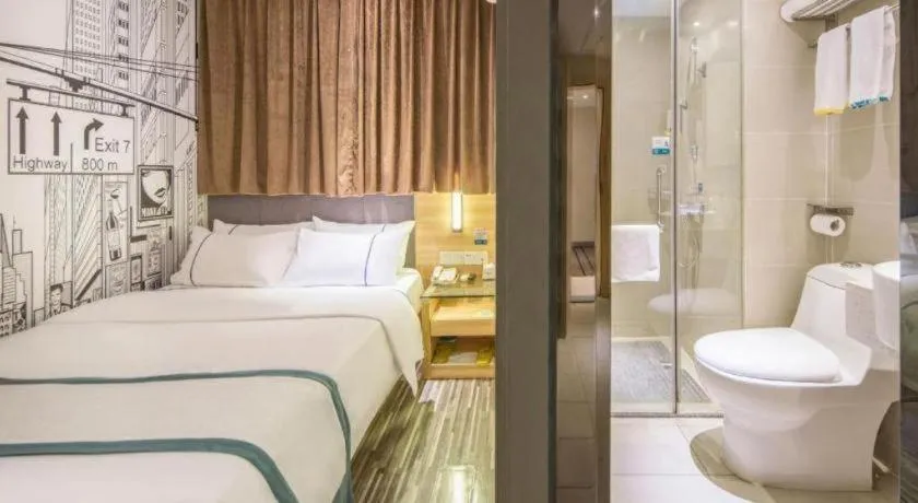 Bed in City Comfort Inn Liuzhou The Mixc Xijiang Road