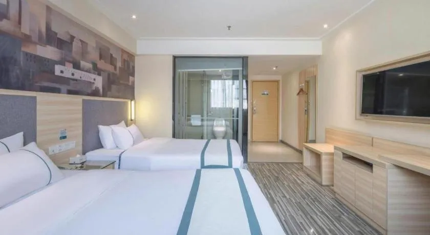 Bed in City Comfort Inn Liuzhou The Mixc Xijiang Road