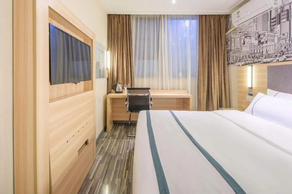 Bed in City Comfort Inn Liuzhou The Mixc Xijiang Road