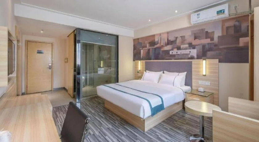 Bed in City Comfort Inn Liuzhou The Mixc Xijiang Road