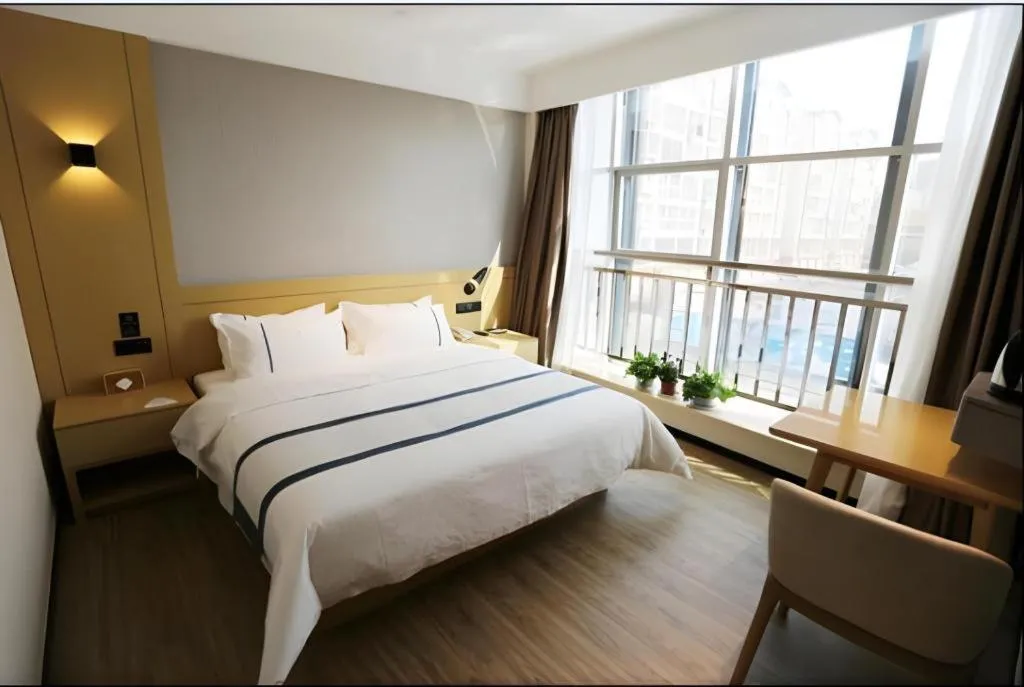 Bed in City Comfort Inn Rizhao High-speed Railway Station Yingbin Road RT-Mart