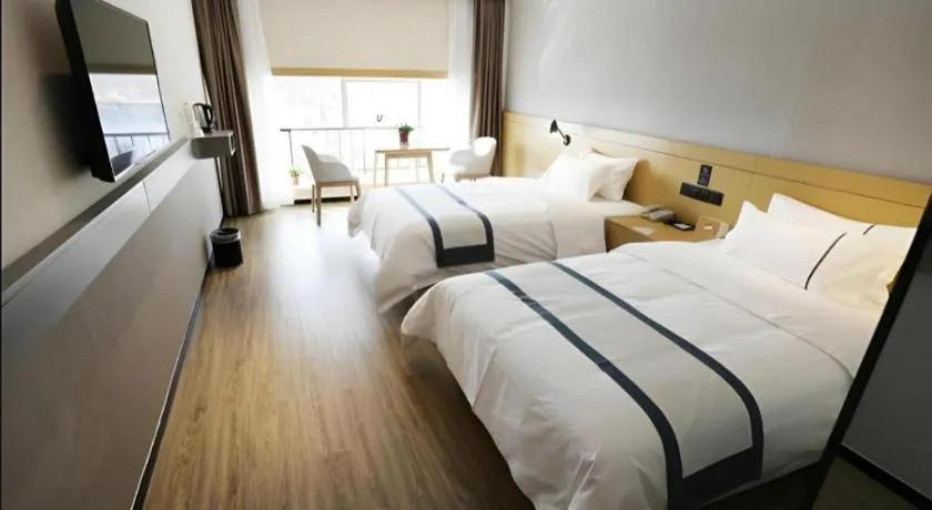 Bed in City Comfort Inn Rizhao High-speed Railway Station Yingbin Road RT-Mart