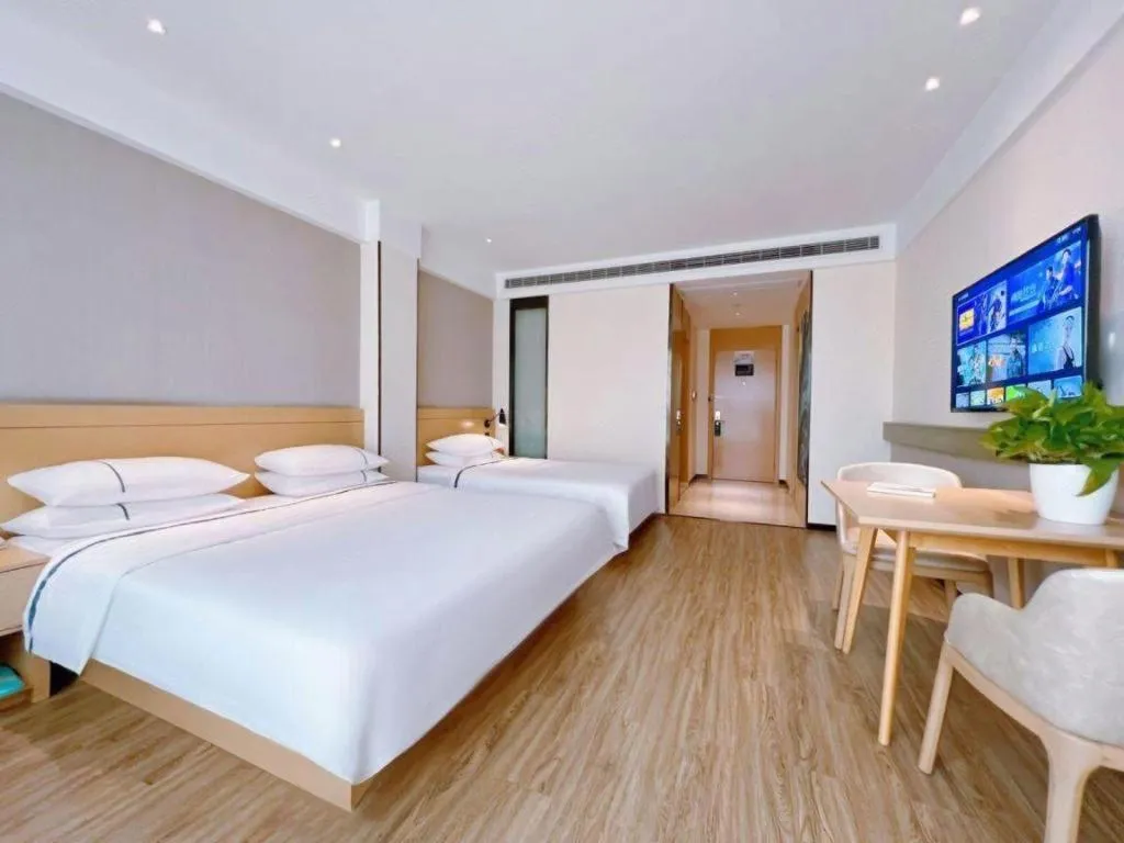 Bed in City Comfort Inn Rizhao High-speed Railway Station Yingbin Road RT-Mart