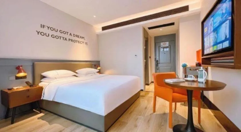 Bed in City Comfort Inn Rizhao High-speed Railway Station Yingbin Road RT-Mart