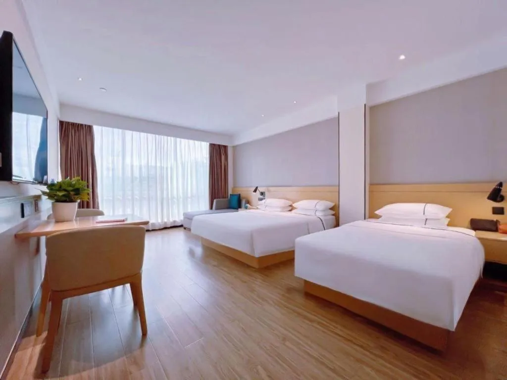 Bed in City Comfort Inn Rizhao High-speed Railway Station Yingbin Road RT-Mart