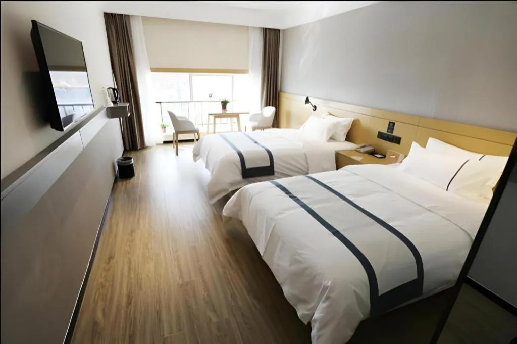 Bed in City Comfort Inn Rizhao High-speed Railway Station Yingbin Road RT-Mart