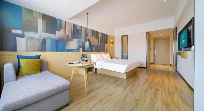 Bed in City Comfort Inn Chongqing Huangguan Dafuti