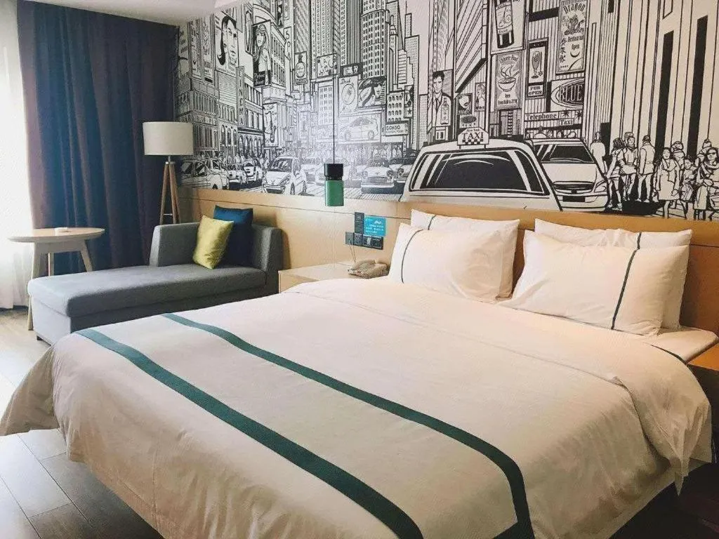 Bed in City Comfort Inn Chongqing Huangguan Dafuti